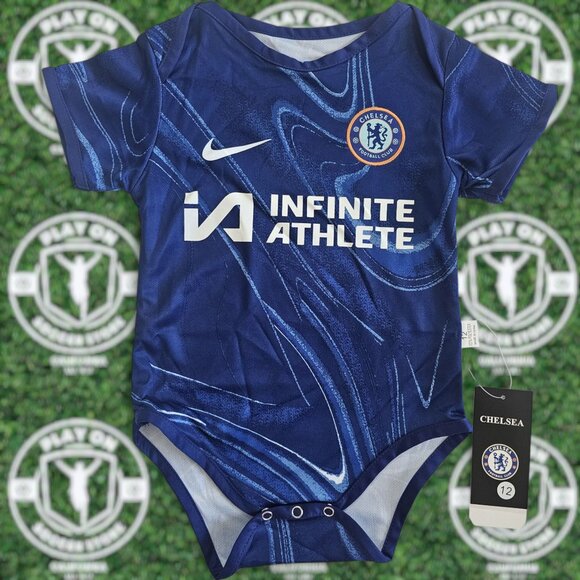 Baby Chelsea FC Home Bodysuit - Picture 1 of 3